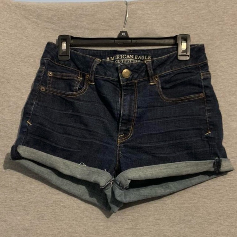 Size 10 American eagle high waisted jean shorts
